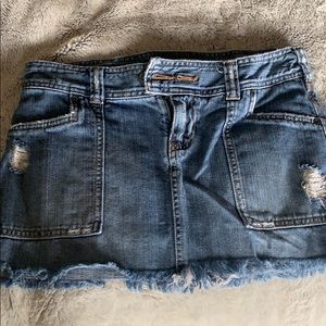 Abercrombie & Fitch Jean Skirt Size 0